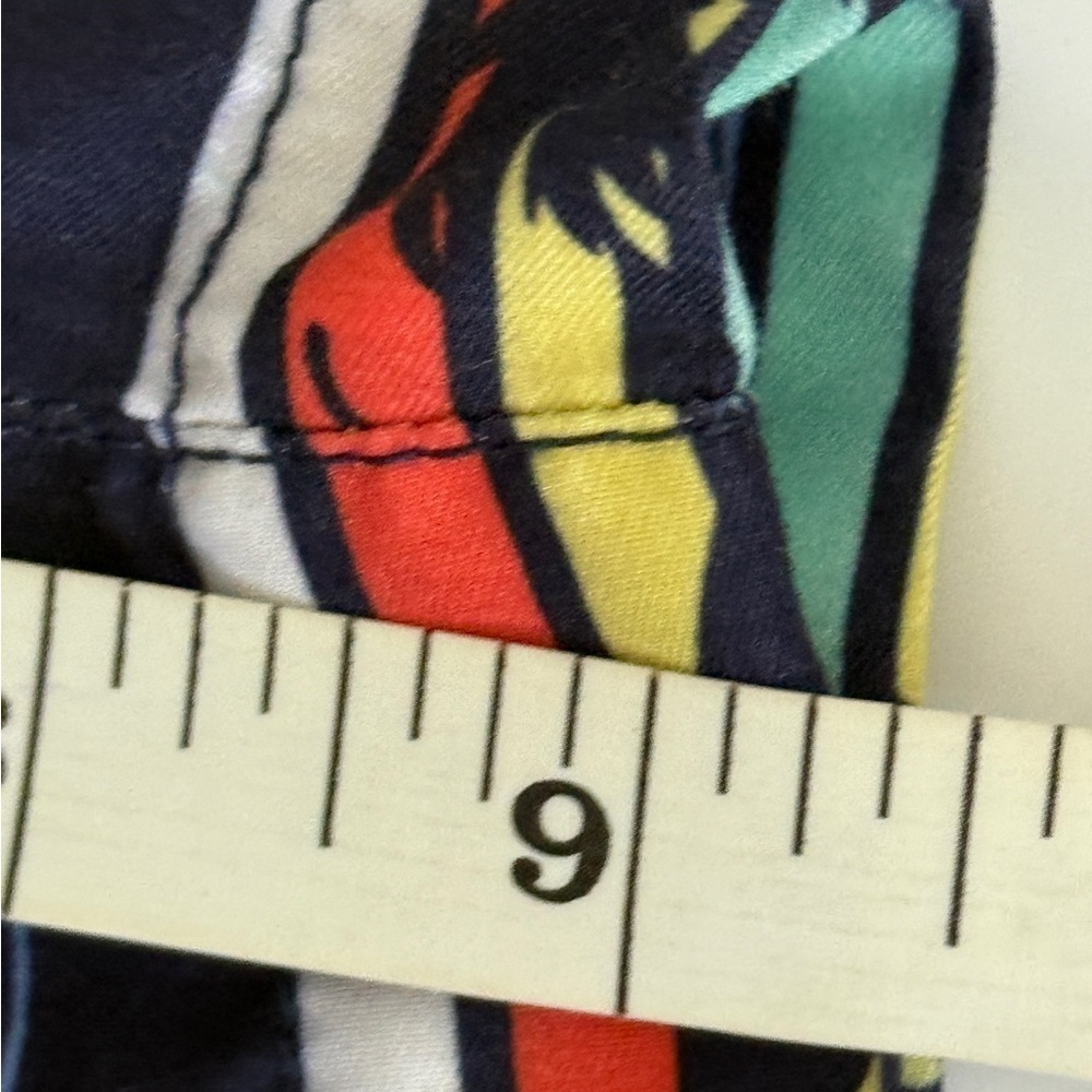 Navy Multi-Color Kids Swim Trunks - Picture 4 of 6